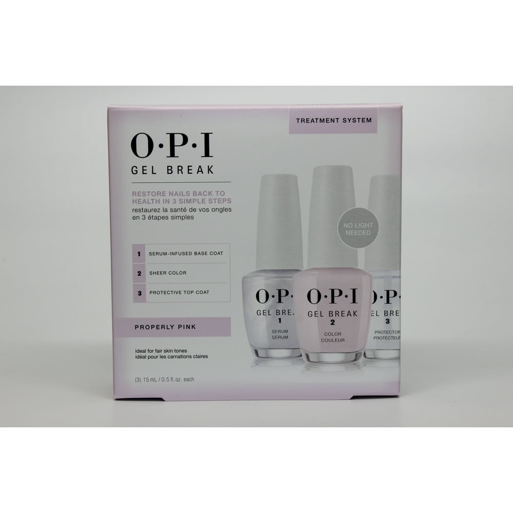 OPI OPI Nail Treatment System Gel Break Trio Pack 1 Properly