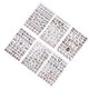 thumbnail image 2 of 2024 6 Sheet Set Mexican Flag Nail Art Stickers Salon Self Adhesive Nail Decals Decoration, 2 of 5