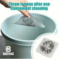 thumbnail image 2 of Bartans Self-Adhesive Shower Hair Catcher, Drain Cover, Floor Mesh Filter, Bathroom Sink Strainer, 2 of 6