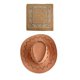 thumbnail image 4 of Sombrero de vaquero con bandana, accesorios de cosplay, sombrero de ala grande, sombreros para el sol, Halloween Naranja, 4 of 9