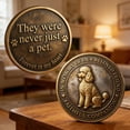 thumbnail image 5 of Commemorative Loyal Dog Adoption Keepsake Token With Velvet Bag, Collector Gift For Pet Owners, Tribute To Devotion And Memories, High Detail Craft, Unique Present For Adoption Anniversary, 5 of 8