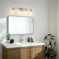 thumbnail image 4 of 45887OZ Kichler Lighting Winslow - 4 Light Bath Vanity Approved for Damp Locations - with Contemporary inspirations - 30 inches wide-Olde Bronze, 4 of 5