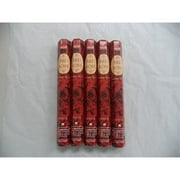 HEM Red Rose 100 Incense Sticks (5 x 20 stick packs)
