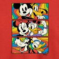 thumbnail image 3 of Disney - Mickey & Friends - Retro Blocks - Mickey, Minnie, & Goofy - Toddler And Youth Long Sleeve Graphic T-Shirt, 3 of 5