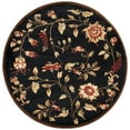 thumbnail image 4 of SAFAVIEH Lyndhurst Milo Floral Border Area Rug, Black/Multi, 4' x 6', 4 of 6