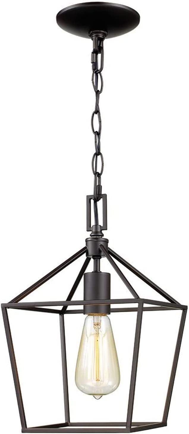Weyburn 1Light Bronze Farmhouse Hanging Mini Kitchen Pendant Light