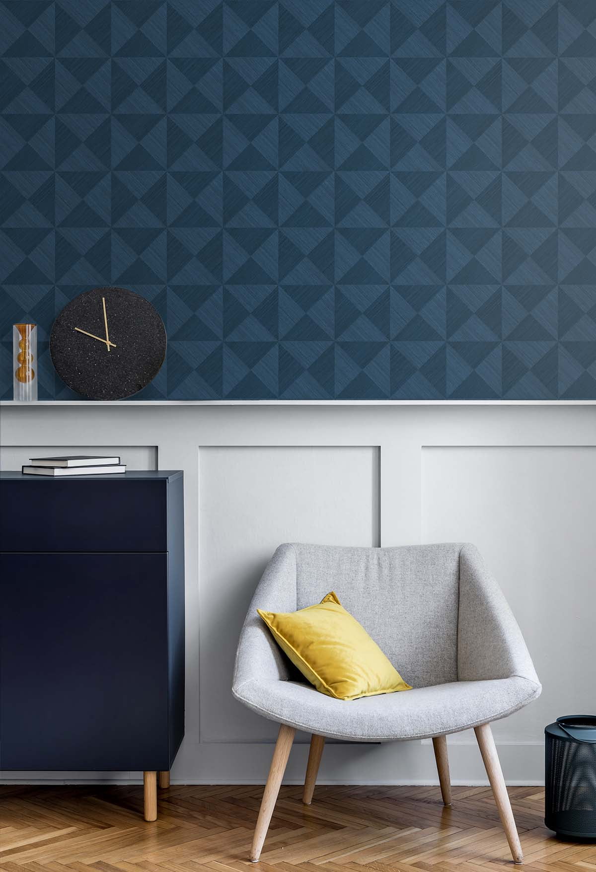 Stacy Garcia Home Geo Inlay Peel and Stick Wallpaper