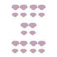 thumbnail image 2 of kurtrusly Semelles Ajustables pour Talons Hauts, Réparation de Talons Personnalisable, Rose 5Set, 2 of 6