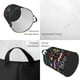 thumbnail image 2 of Fotbe Basketball Cesto de Ropa con Asas, Cesto Impermeable de Gran Capacidad, Bolsa de Lavado para Dormitorio, Cesto de Ropa con Ruedas y Asas-Medium, 2 of 6