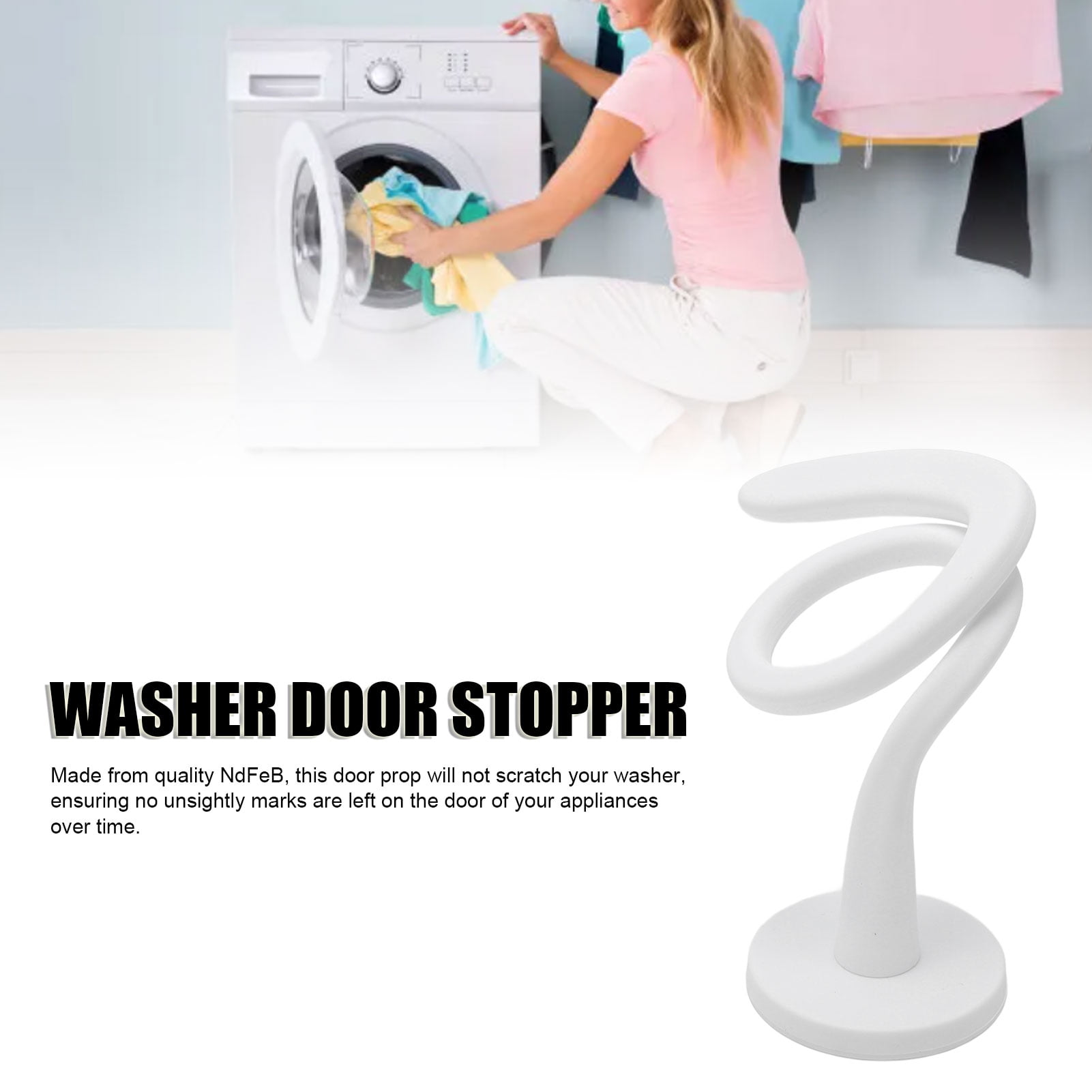 Front Load Washer Door Prop, Laundry Door Post Non Scratch  For Home