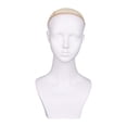 thumbnail image 1 of HILABEE Mannequin Display Head Shoulder Female Lifelike Size for Barber Shop Display Sca, 1 of 9