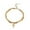 Gold, variant on Cross Pendant Bracelet 1 Pack, Exquisite Polished Cross Charm Bracelet, Lightweight Fashion Wrist Accessory, Stylish Jewelry for Daily Wear Party Dating Gifts