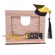 thumbnail image 1 of Adornos de madera para regalo de graduación, marco de fotos, mesa tridimensional, regalo conmemorativo de graduación, color rosa, 1 of 6