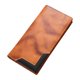 thumbnail image 1 of Cartera de cuero para hombre, con bloqueo RFID, de gran capacidad, estilo vintage, plegable, para viajes y negocios., 1 of 5