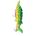 thumbnail image 1 of 11cm Plastic Artificial Lure Fishing Bait Multisection Sinking Wobbler Hooks Gear(JM040-6), 1 of 8