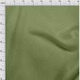 thumbnail image 4 of oneOone Rayon Olive Green Fabric Minimal Kettle Craft Projects Decor Fabric Printed By The Yard 56 Inch Wide, 4 of 5