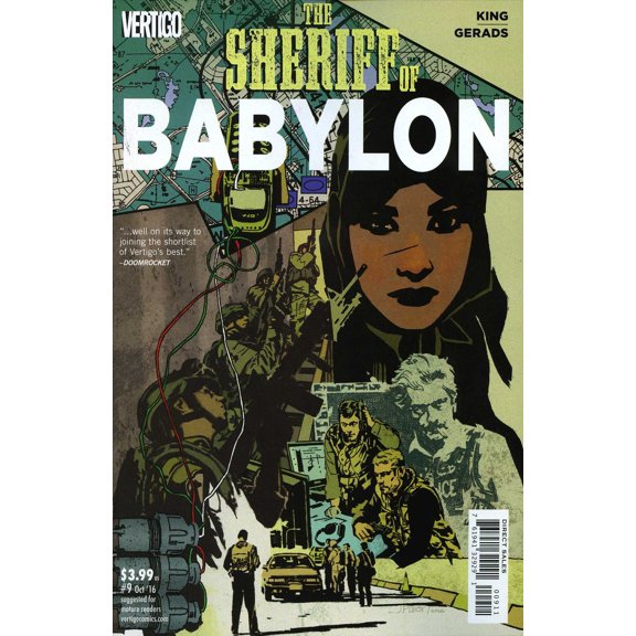 Sheriff Of Babylon, The #9 VF ; DC Comic Book