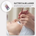 thumbnail image 6 of LEORX DIY Makeup Glitter Eyelash Clusters Synthetic Material 6 Pairs, 6 of 8