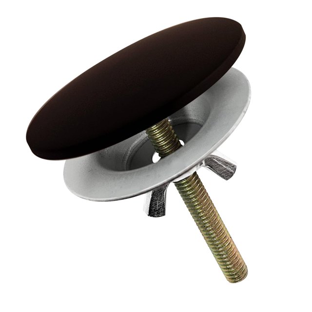 Cubierta para orificio de fregadero Westbrass D202-12 de 5 cm, bronce aceitado