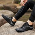 thumbnail image 4 of NOKIO Men's Sneakers Comfortable Wide Width Athlet𝗂c Shoes S𝗅ip On Elastic Adjuatable Strap Cycling Shoes Outdoor Sport Wading Shoes Lightweight Anti-S𝗅ip Swim Shoes, 4 of 7