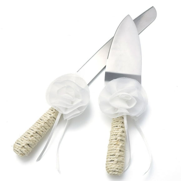 Gartner Studios Rustic Cake Serving Set, Contains: 1 cake knife, 1 cake server