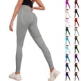 thumbnail image 6 of Women's High Waisted Seamless Butt Lift Leggings Stretch Workout Gym Pants, 6 of 6
