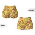 thumbnail image 3 of Sikiie Colourful Tie Dye 1 Print Workout Shorts Women Scrunch Butt Gym Shorts Seamless High Waist Tummy Control Yoga Biker Athletic Shorts, 3 of 5