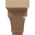 thumbnail image 2 of 3"W x 18"D x 6"H Thin Mediterranean Rough Cedar Woodgrain TimberThane Corbel, Primed Tan, 2 of 6