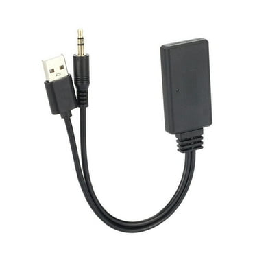 HPDL Wireless Bluetooth ReceiverAdapter USB 3.5mm Jack Audio AUX For Car Speaker