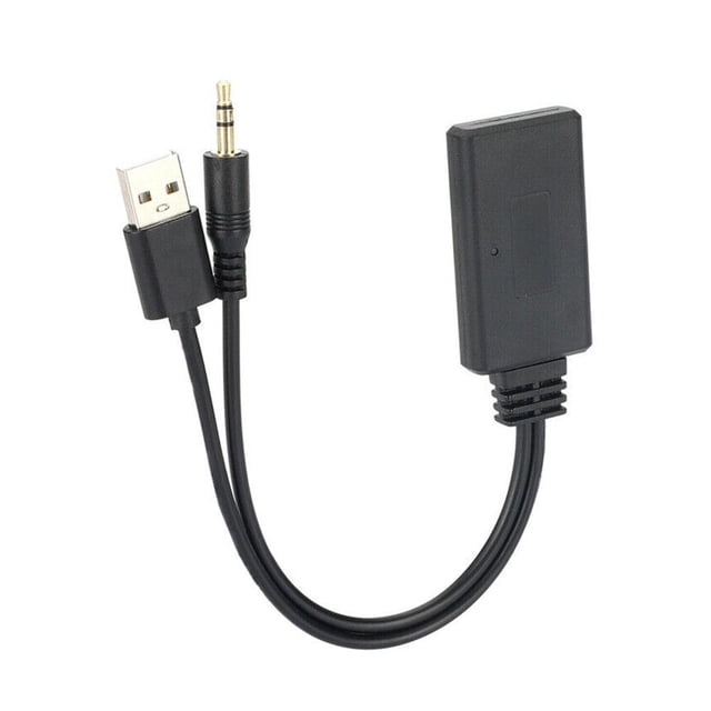 Wireless Bluetooth Receiver Adapter USB 3.5mm Jack AUX Audio Speaker For R4K5
