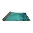 thumbnail image 2 of Ahgly Company Indoor Rectangle Oriental Turquoise Blue Industrial Area Rugs, 3' x 5', 2 of 4