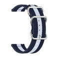 thumbnail image 4 of 【18mm】Adjustable Sliding Buckle Nylon Woven Breathable Solid Color Strap for Models Smartwatches, 4 of 6