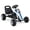 White, variant on Gymax Pedal Go Kart for Kids 4-Wheel Ride On Toy w/ Steering Wheel & Safe Handbrake White