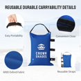 thumbnail image 2 of Bolsas de arena CROWN SHADES para patas de carpa 68 kg Azul (sin rellenar), 2 of 9