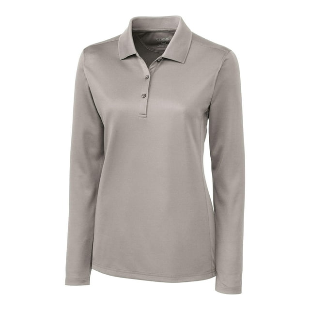 Clique L/S Ice Lady Pique Polo Shirt