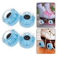 thumbnail image 4 of Shisuyan 4 Pcs Roues Clignotantes de Patinage à Roulettes Roues de Patins Accessoires de Patins avec Clé, 4 of 9