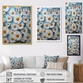 thumbnail image 4 of Designart "Elegance In The White Daisy Meadow IV" Daisies Floater Framed Canvas Art Print, 4 of 5