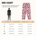 thumbnail image 3 of Pofeuu Japanese Cherry Blossoms Print Women's Fashion Pajama Pants with Pockets Comfy Drawstring Sleep Lounge Bottoms-Small, 3 of 6