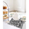 thumbnail image 4 of Nautical Anchor Kitchen Dish Towels for Drying Dishes Set of 3, Rudder Stars Retro Black Grey Wooden Grain Waffle Weave Microfiber Hand Tea Bathroom Towels Quick Dry & Absorbent Towel 12x12, 4 of 7