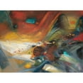 thumbnail image 3 of Villarreal 24x19 Black Modern Framed Museum Art Print Titled - Continuo Dos, 3 of 5