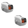 thumbnail image 1 of Matsuzay Máquina de burbujas automática portátil, soplador para hacer burbujas, efectos de deshierbe para fiestas 2piezas Gris, 1 of 1