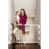 Regalo 2-in-1 Stairway and Hallway Wall Mounted Baby Safety Gate, White, Ages 6 to 24 Months
