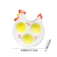 thumbnail image 3 of Shipiny Easter Ceramic Egg Holders, Classic Home Decoration Ornament for Tabletop, Living Room and Easter Holiday Scene Display, E, 3 of 6
