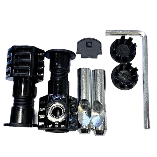 1 par de kit de fijación de inodoro de pared adecuado para inodoro montado en la pared