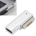 thumbnail image 1 of USB C To for Magsafe2 Adapter, USB C To Magnetic T Tip Adapter Strong Suction PD 100W Auto Alignment  for Air, 1 of 7