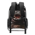 thumbnail image 2 of Kdxio Playful Baby Hippo Splash Clear Backpack, Transparent Bookbag for School for Women Men, Capacity Clear Bag for College, Travel, 2 of 7