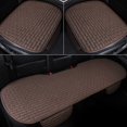 thumbnail image 3 of Funda de asiento de coche, funda de lino para asiento delantero y trasero, cojín protector, fundas para asientos de automóvil, alfombrilla protectora, fundas para coche, 3 of 5