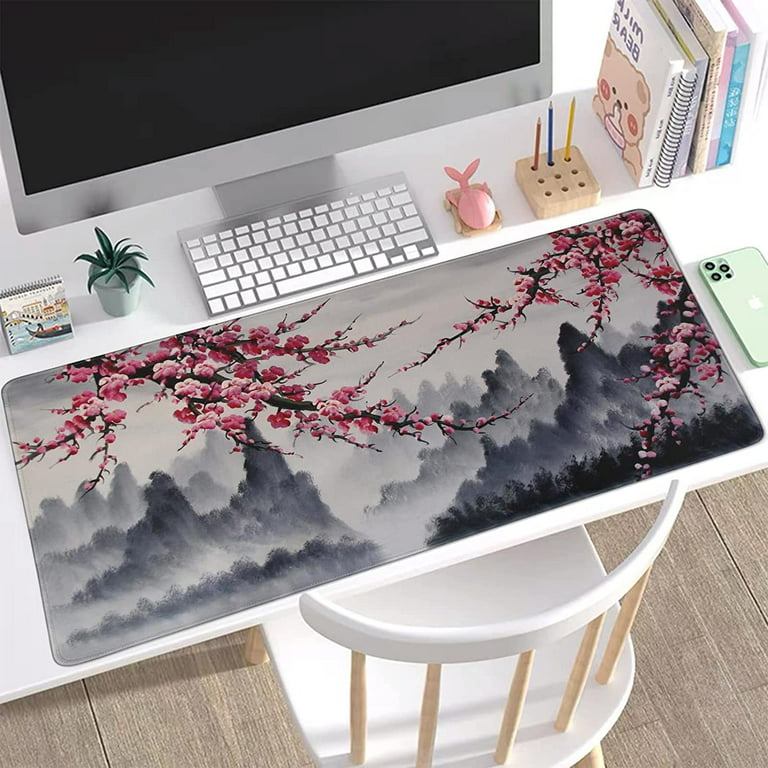 Desk Mat, Desk Mats On Top of Desks Gaming Mouse Pad with Non-Slip Base Extended Large Mouse Pad XL Keyboard Mouse Pad for Work, Game, Office, Home 