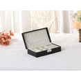 thumbnail image 5 of Unique Bargains Small Jewelry Boxes Portable Travel Jewelry Storage Large Capacity Black, 5 of 7