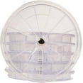 thumbnail image 3 of The Beadsmith Spinning Organization System, Round, 12 Compartments, Plastic, 3.8-inch, Clear, 12 Compartments, 3 of 7